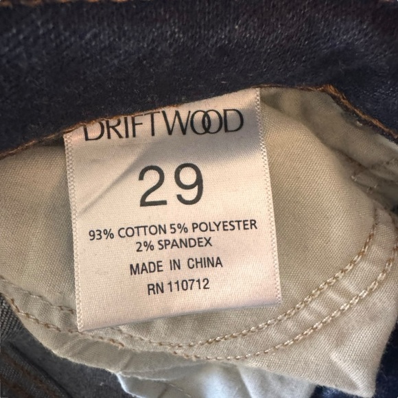 Driftwood - Amelia Studded Raw Hem Cropped Jeans Sz 29 - Picture 9 of 11